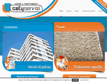 Tablet Screenshot of catyservizi.com